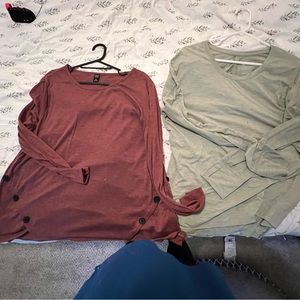 2XL long sleeved shirts
